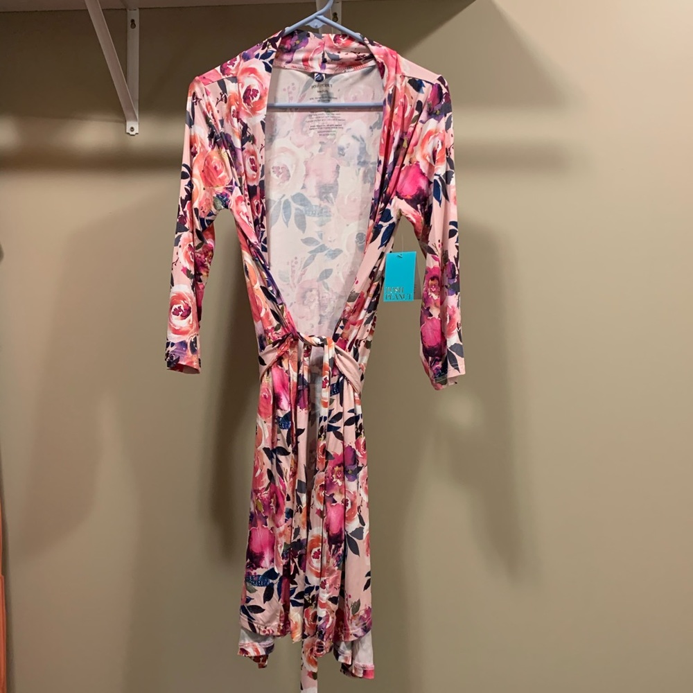 Posh Peanut Dusk Rose Mommy Robe NEW W/ Tags
